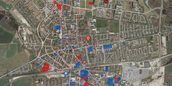 Jordforureningskort på Kongensgade 72, 4100 Ringsted