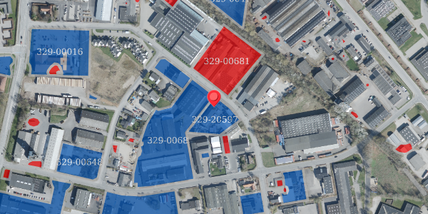 Jordforureningskort på Odinsvej 16, 4100 Ringsted