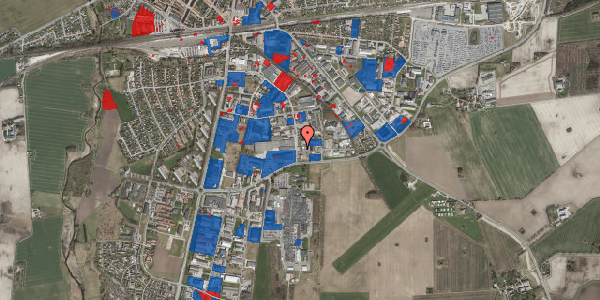 Jordforureningskort på Odinsvej 33, 4100 Ringsted