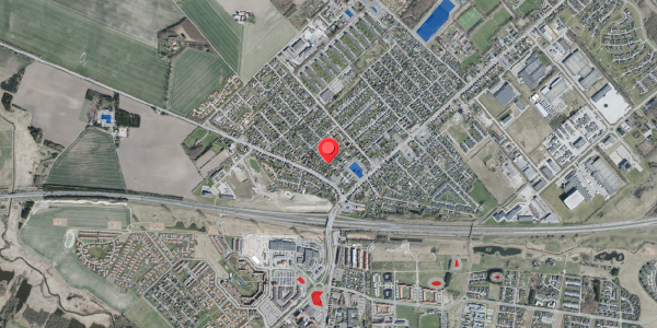 Jordforureningskort på Risvangen 21, 4100 Ringsted