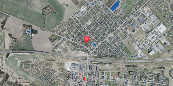 Jordforureningskort på Risvangen 23, 4100 Ringsted