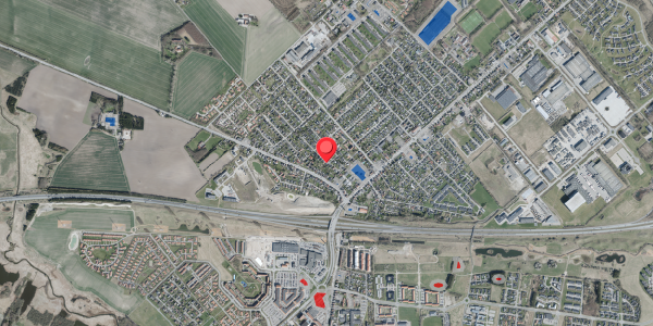 Jordforureningskort på Risvangen 30, 4100 Ringsted