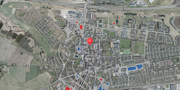 Jordforureningskort på Skolegade 17, 4100 Ringsted