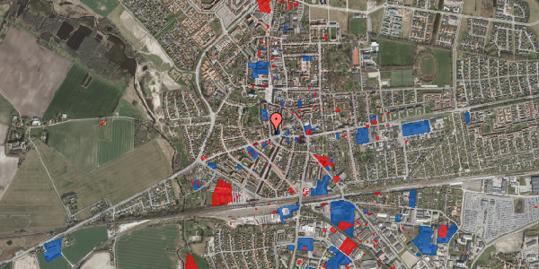 Jordforureningskort på Søgade 22, 4100 Ringsted