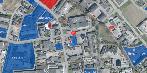 Jordforureningskort på Thorsvej 14A, 4100 Ringsted