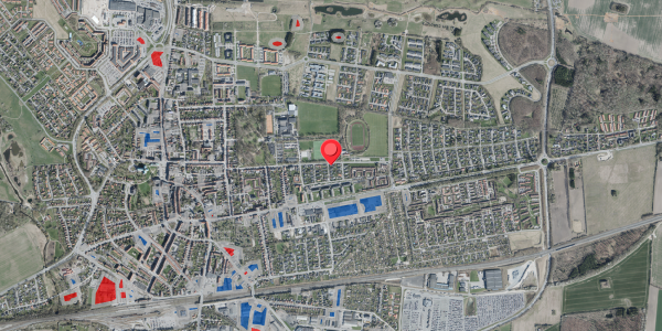 Jordforureningskort på Thyrasvej 1, 4100 Ringsted