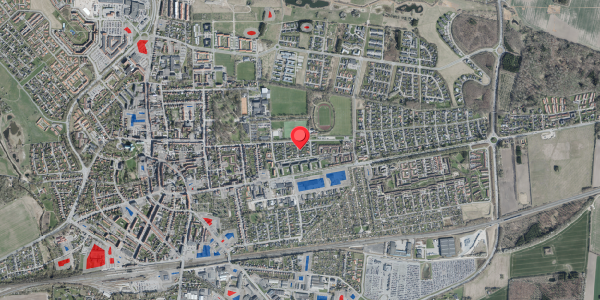Jordforureningskort på Thyrasvej 5, 4100 Ringsted
