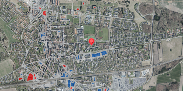 Jordforureningskort på Thyrasvej 8, 4100 Ringsted