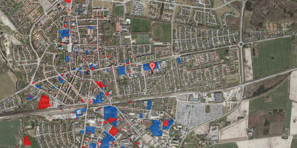 Jordforureningskort på Vibevej 28, 4100 Ringsted