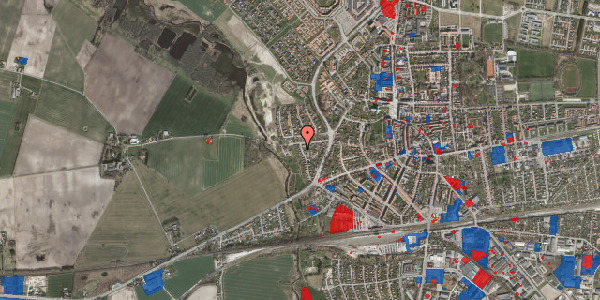 Jordforureningskort på Åvejen 6, 4100 Ringsted
