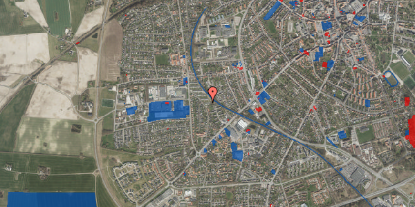 Jordforureningskort på Bagervej 42, 4200 Slagelse