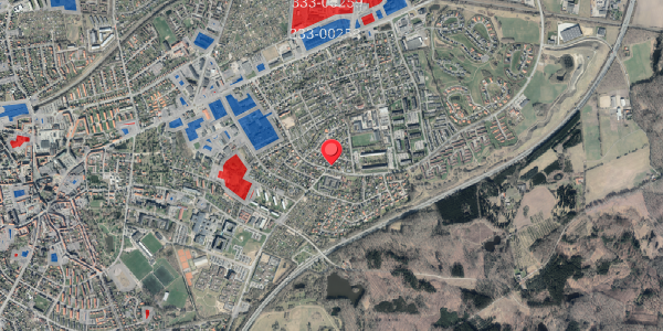 Jordforureningskort på Byskovvej 1, 4200 Slagelse