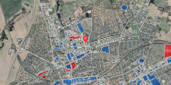 Jordforureningskort på Dalsvinget 22, 4200 Slagelse
