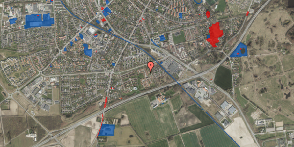 Jordforureningskort på Egholm 8, 4200 Slagelse