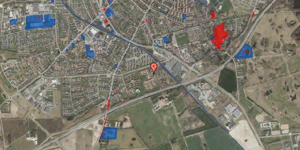 Jordforureningskort på Egholm 10, 4200 Slagelse