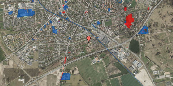 Jordforureningskort på Egholm 17, 4200 Slagelse