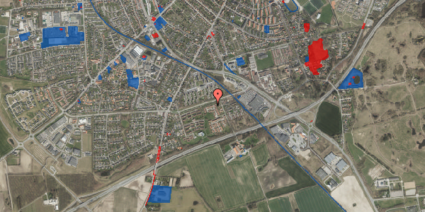 Jordforureningskort på Egholm 28, 4200 Slagelse