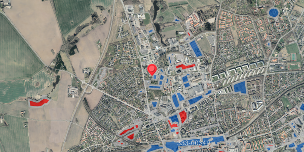 Jordforureningskort på Ellevej 5, 4200 Slagelse
