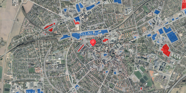Jordforureningskort på Eriksgade 1B, . , 4200 Slagelse