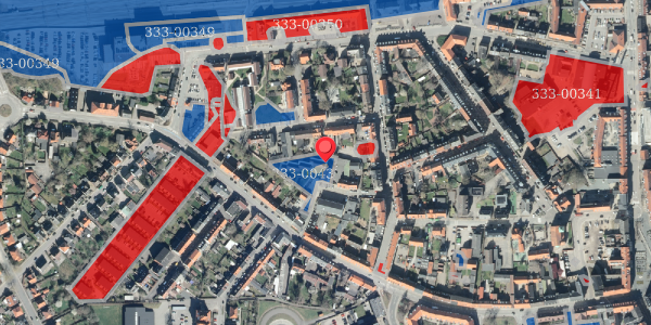 Jordforureningskort på Eriksgade 10, 4200 Slagelse