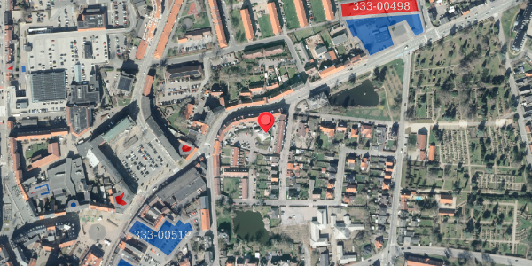 Jordforureningskort på Fredensgade 2E, 4200 Slagelse