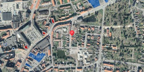Jordforureningskort på Fredensgade 5, . , 4200 Slagelse
