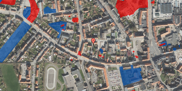 Jordforureningskort på Frederiksgade 49, 4200 Slagelse