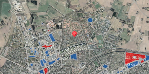 Jordforureningskort på Haderslevvej 13, 4200 Slagelse