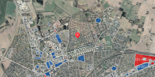 Jordforureningskort på Herningvej 8, 4200 Slagelse