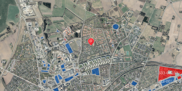 Jordforureningskort på Herningvej 16, 4200 Slagelse