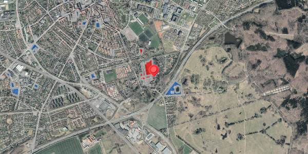Jordforureningskort på Herthalund 13, 4200 Slagelse