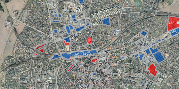 Jordforureningskort på Hellig Andersvej 9, 4200 Slagelse