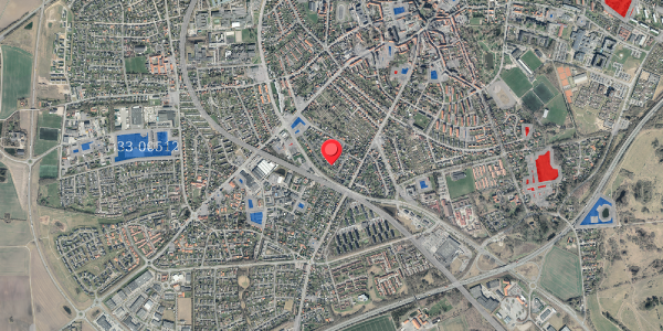 Jordforureningskort på Jyllandsvej 33, . , 4200 Slagelse