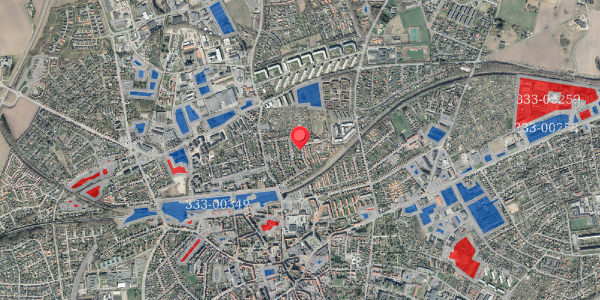Jordforureningskort på Kastanievej 11, 4200 Slagelse