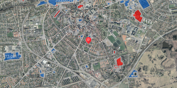 Jordforureningskort på Klostergade 8, 4200 Slagelse