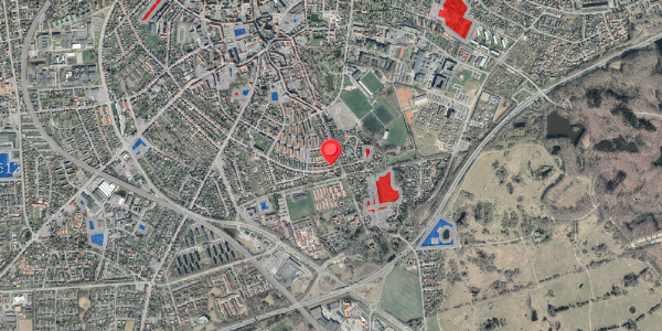 Jordforureningskort på Kongelyset 2, 4200 Slagelse