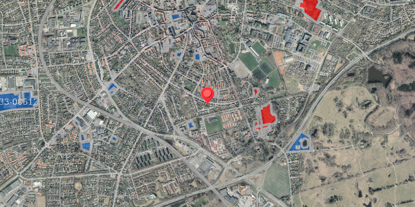 Jordforureningskort på Kongelyset 25, 4200 Slagelse