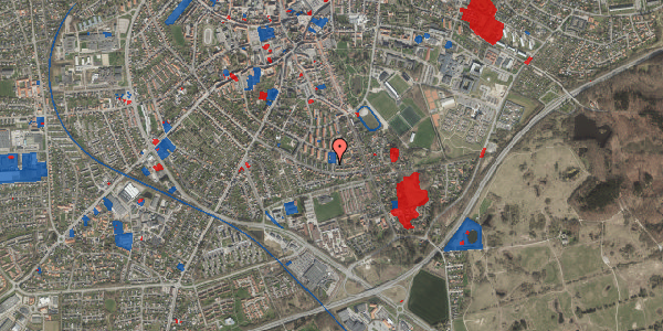 Jordforureningskort på Kongelyset 36, 4200 Slagelse
