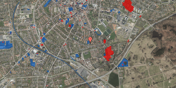 Jordforureningskort på Kongelyset 38, 4200 Slagelse