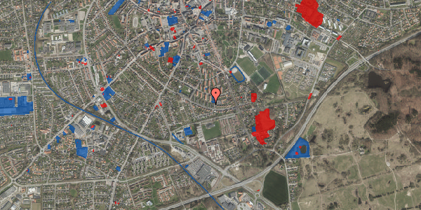 Jordforureningskort på Kongelyset 46, 4200 Slagelse