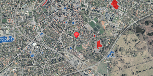 Jordforureningskort på Kongelyset 70, 4200 Slagelse