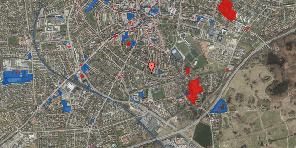 Jordforureningskort på Kongelyset 88, 4200 Slagelse