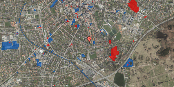 Jordforureningskort på Kongelyset 90, 4200 Slagelse