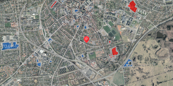 Jordforureningskort på Kongelyset 96, 4200 Slagelse
