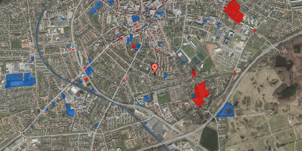 Jordforureningskort på Kongelyset 102, 4200 Slagelse