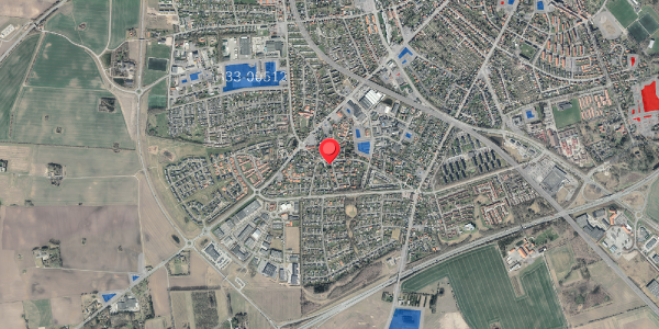 Jordforureningskort på Lillevangsvej 21, 4200 Slagelse