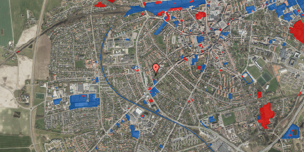 Jordforureningskort på Marievej 8, 4200 Slagelse