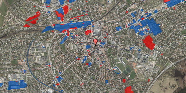 Jordforureningskort på Rosengade 11A, 4200 Slagelse