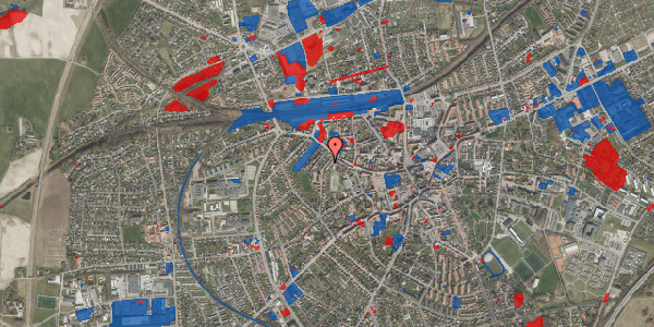 Jordforureningskort på Sct.Pedersgade 8, 4200 Slagelse