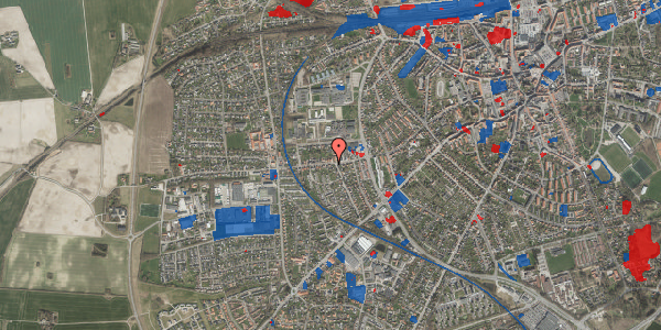 Jordforureningskort på Marievangsvej 13, 4200 Slagelse